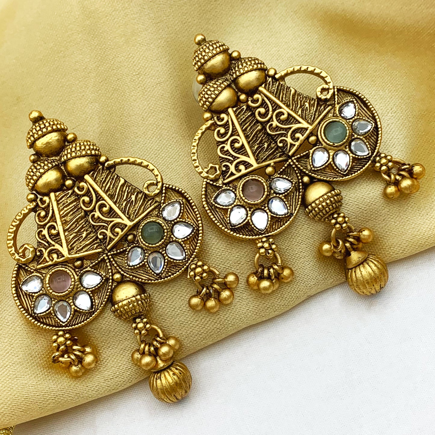 Rajwadi Antique Copper Set(SUJ-LPN-66)