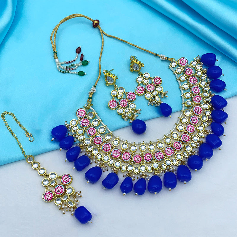 Kundan Floral Set (08-0438)