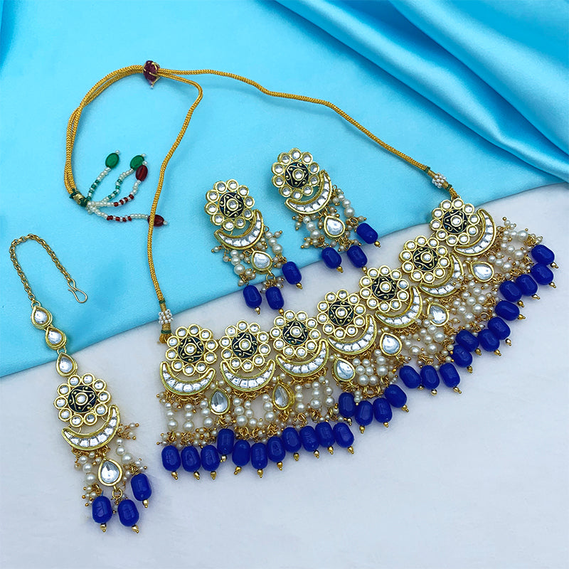 Kundan Meenakari Set (08-0243)