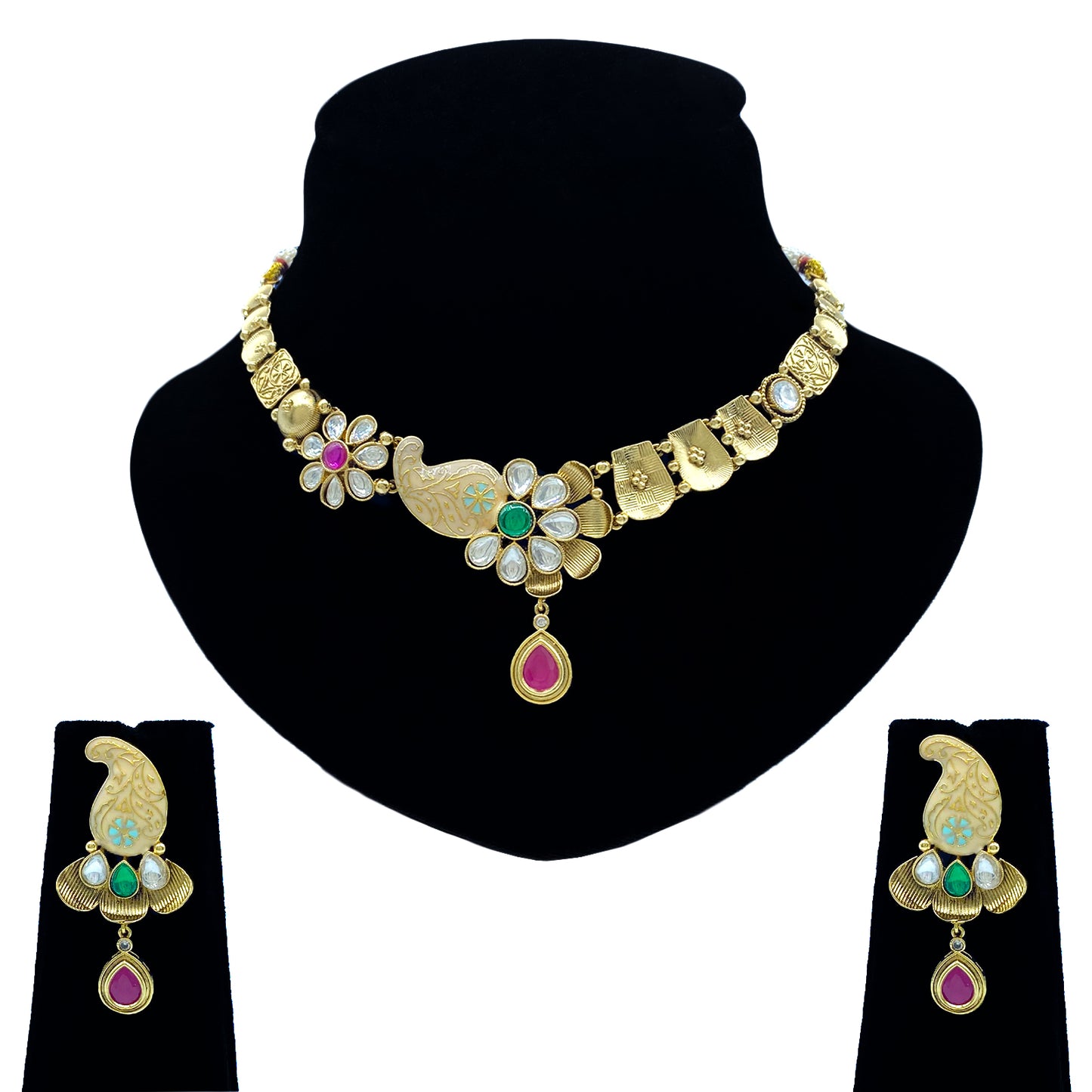 Rajwadi Antique Copper Set (SUJ-NO-650)