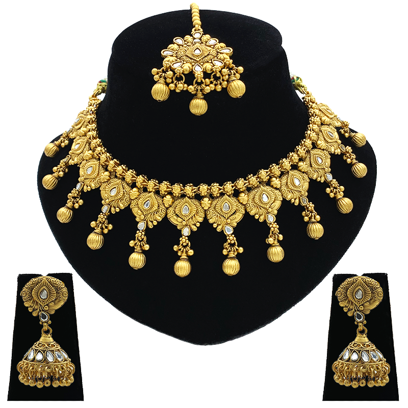 Rajwadi Antique Copper Set(SUJ-LPN-58)