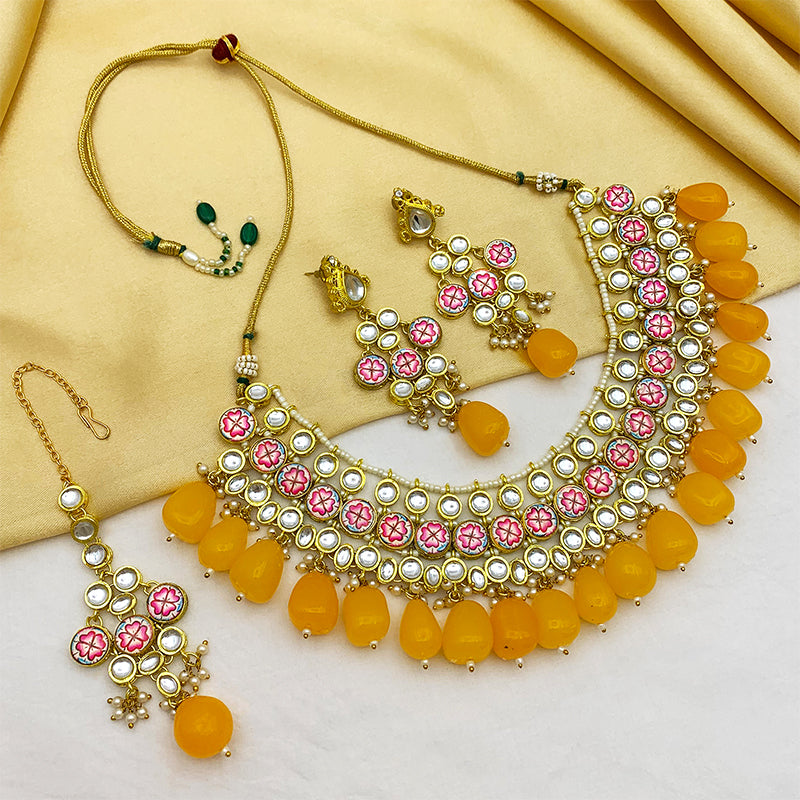 Kundan Floral Set (08-0438)
