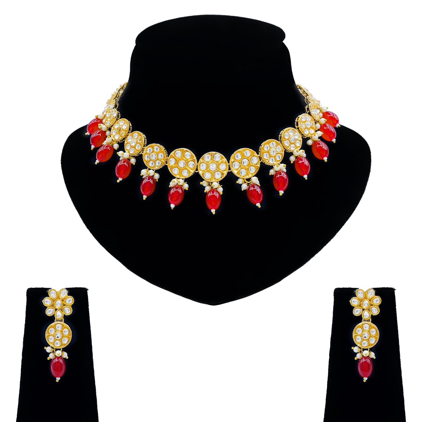 Kundan Jewelry Set (08-0558)