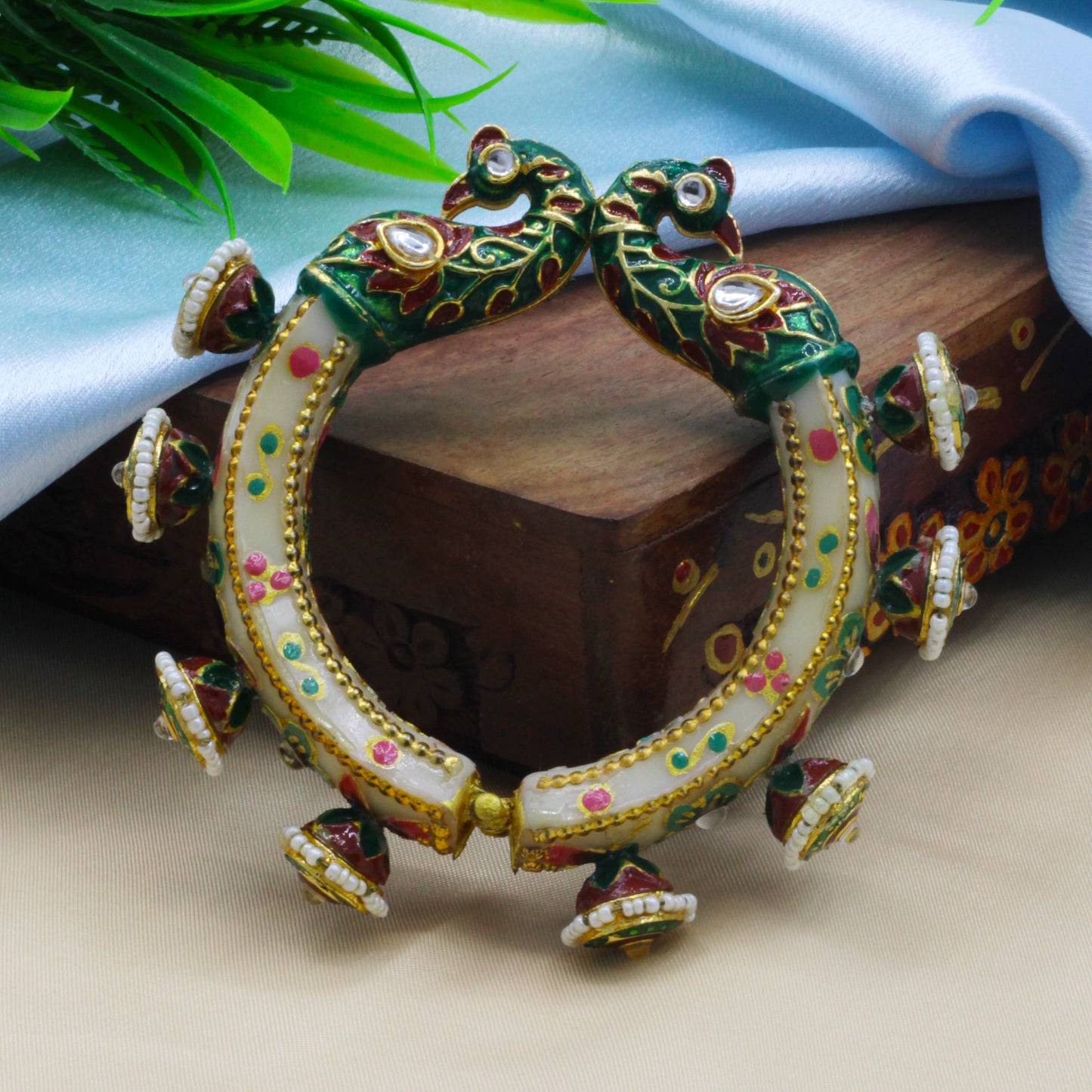 Kundan Meenakari Kada for Woman - Free size (SUJ12-0103)