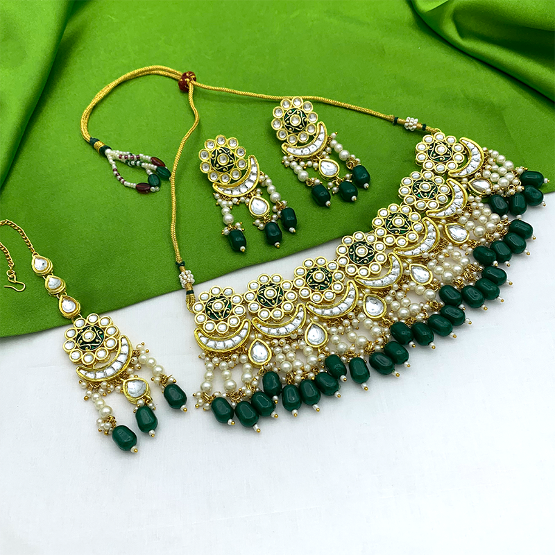 Kundan Meenakari Set (08-0243)