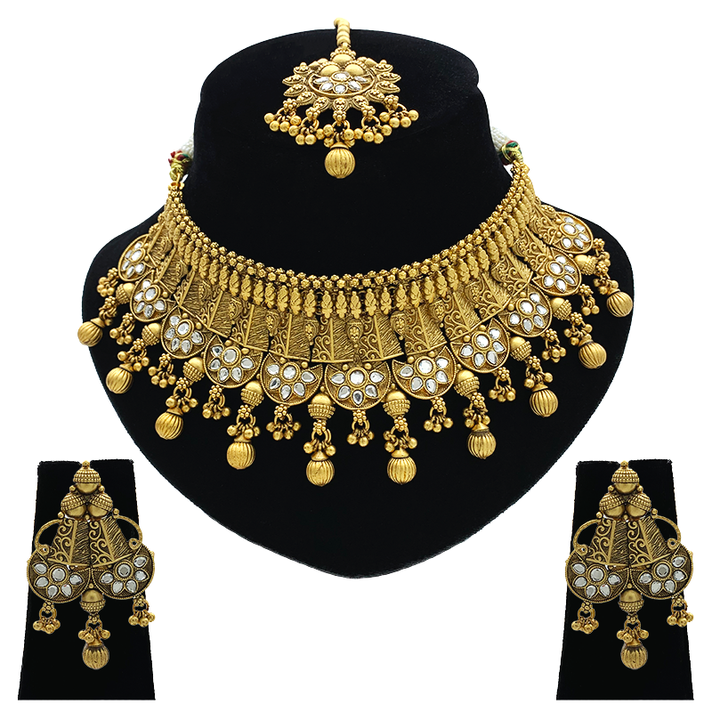 Rajwadi Antique Copper Set(SUJ-LPN-66)