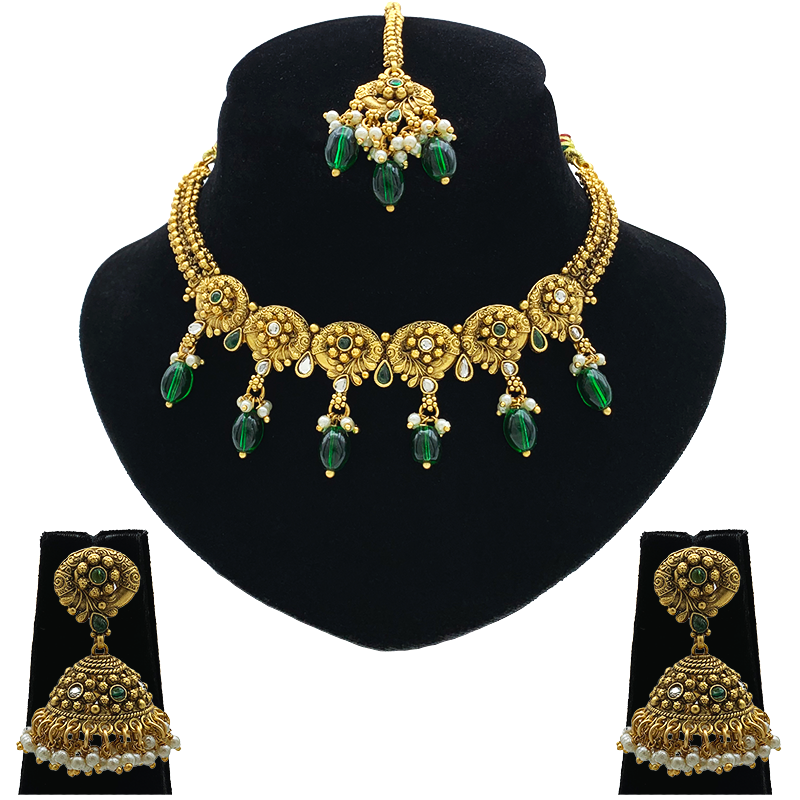 Rajwadi Antique Copper Set(SUJ-LPN-80)