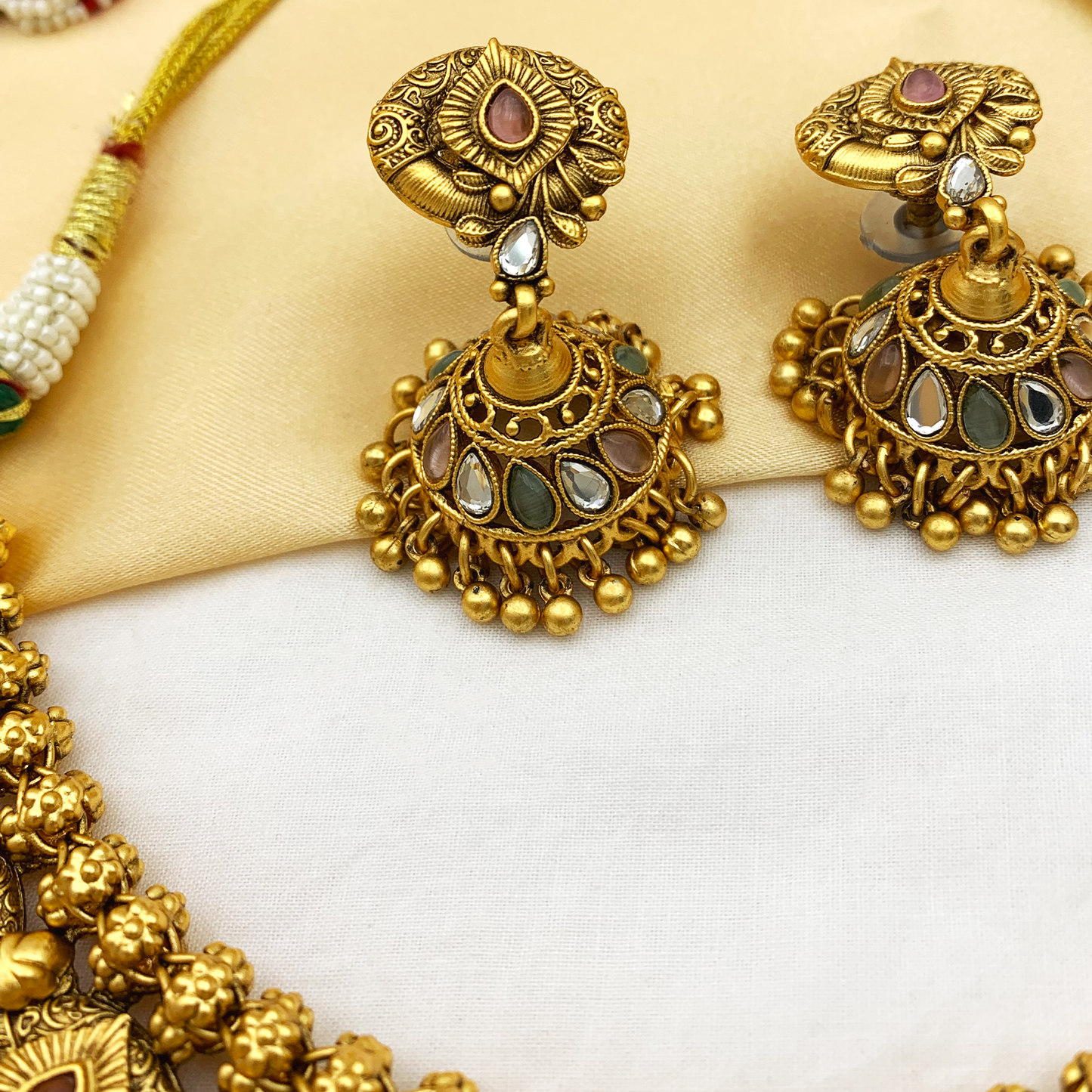 Rajwadi Antique Copper Set(SUJ-LPN-58)