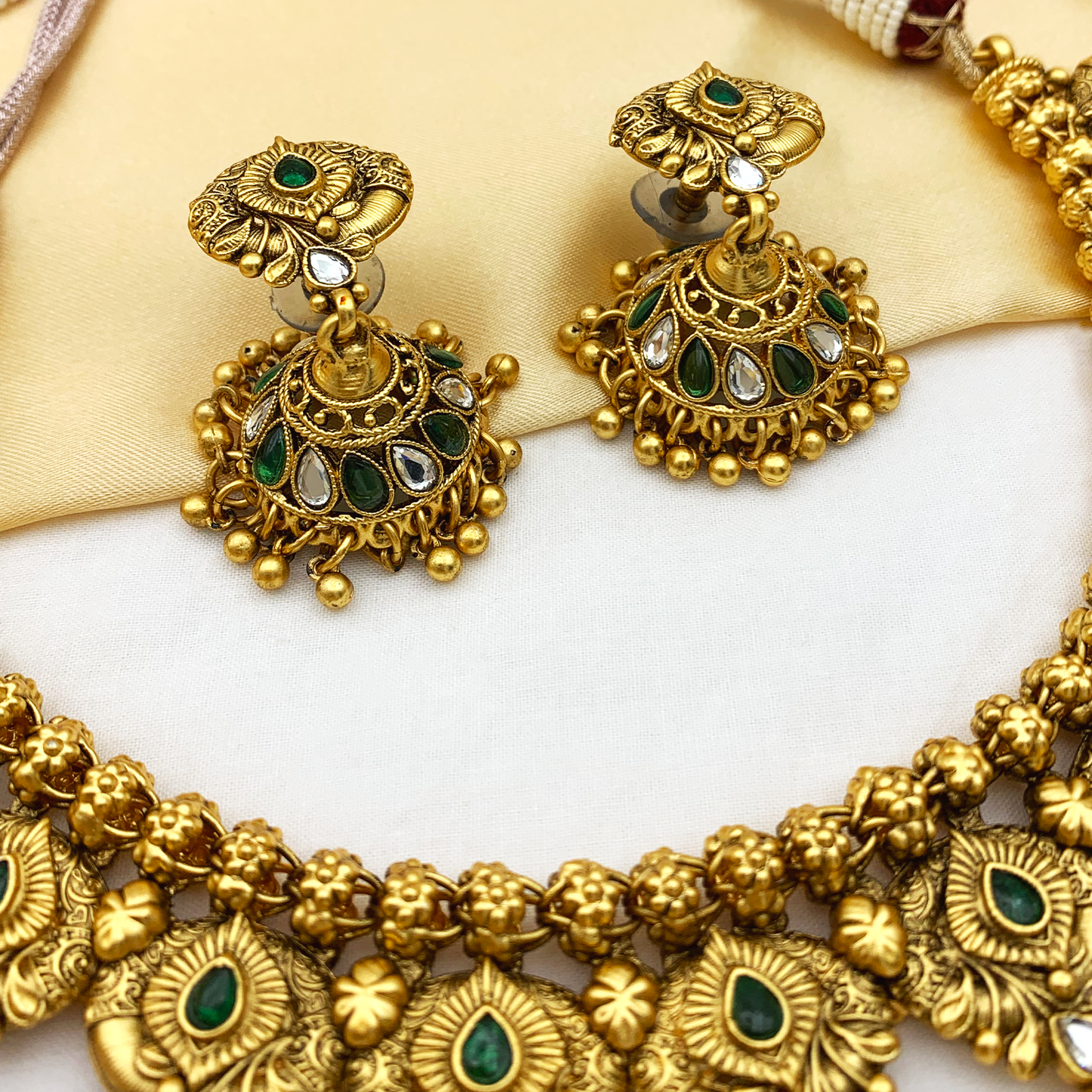 Rajwadi Antique Copper Set(SUJ-LPN-58)