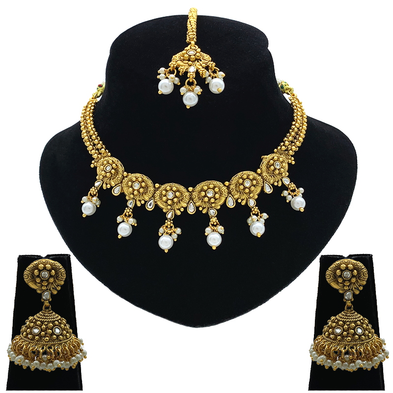 Rajwadi Antique Copper Set(SUJ-LPN-80)