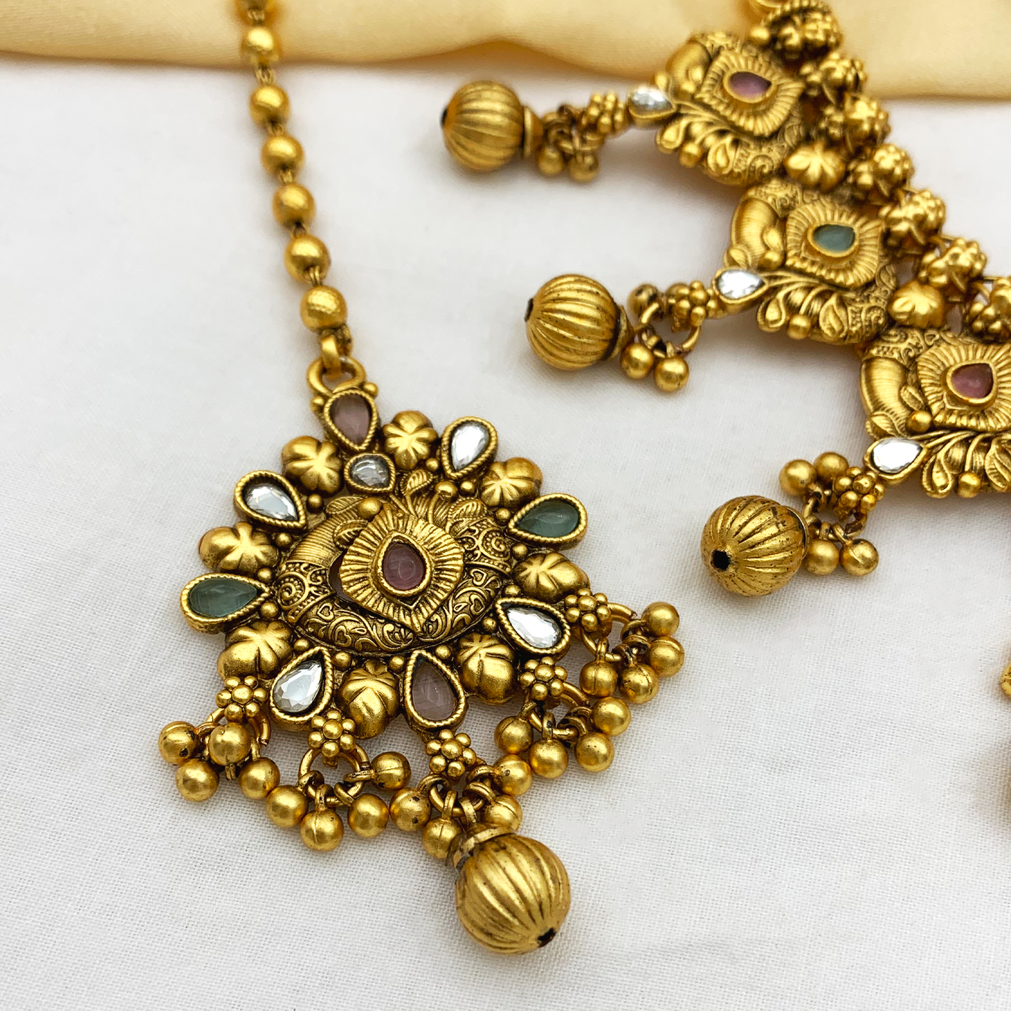 Rajwadi Antique Copper Set(SUJ-LPN-58)