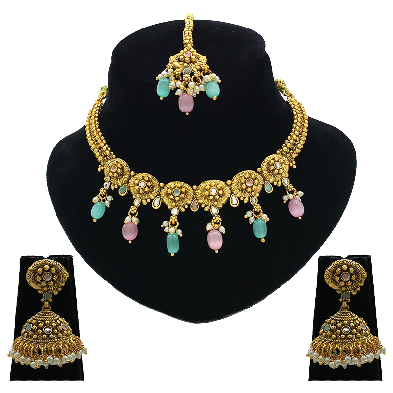 Rajwadi Antique Copper Set(SUJ-LPN-80)