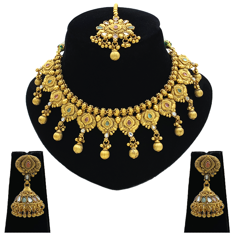 Rajwadi Antique Copper Set(SUJ-LPN-58)