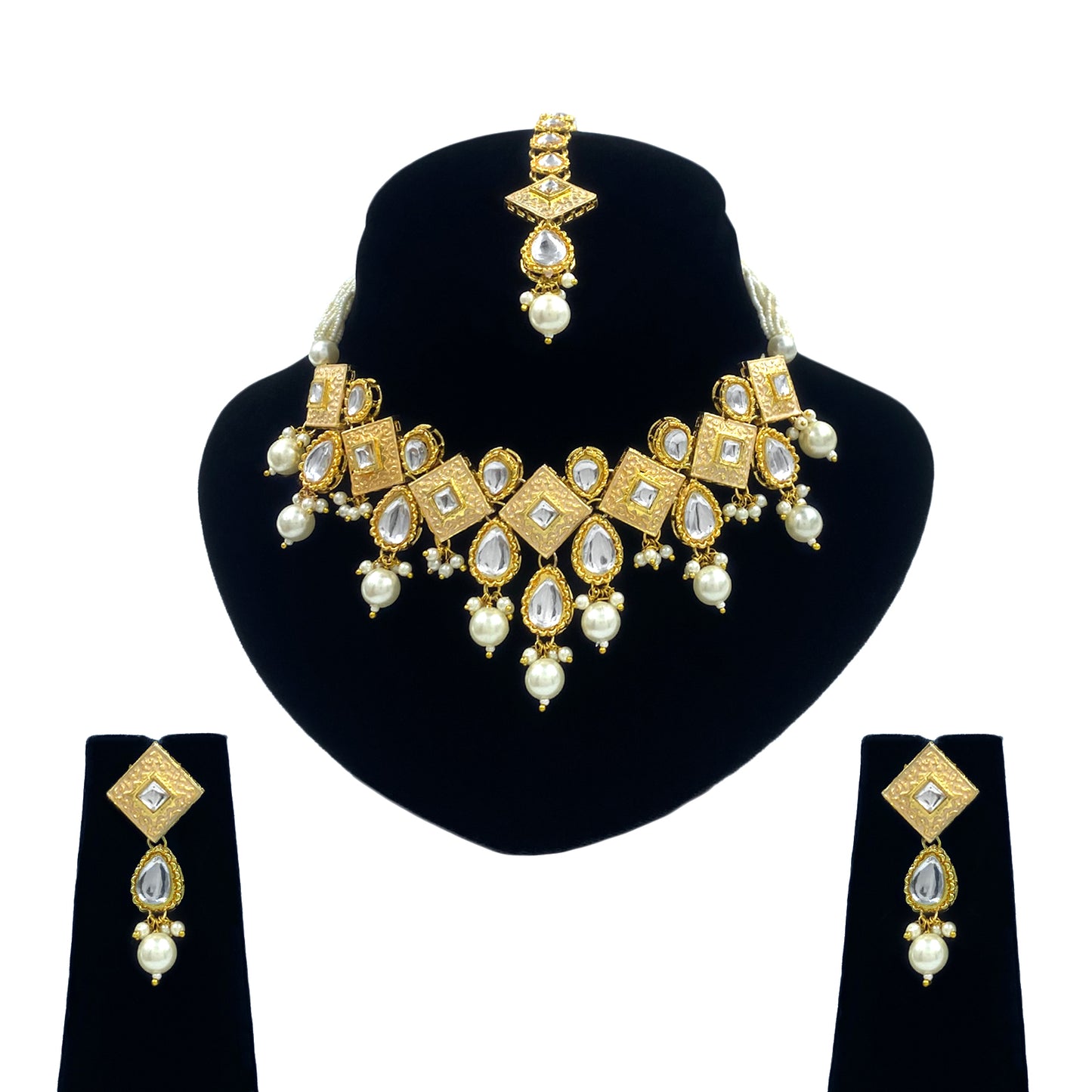 Kundan Meenakari Set (08-0122)