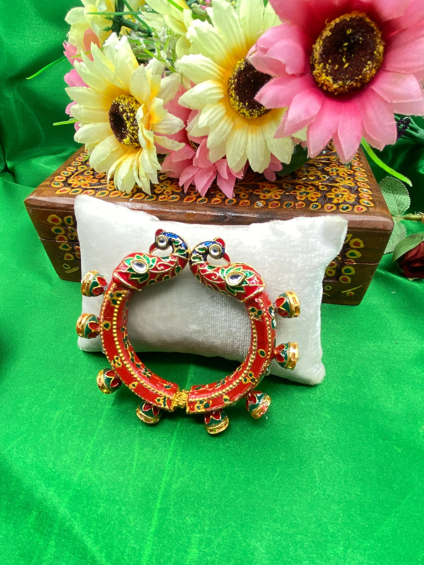 Kundan Meenakari Kada for Woman - Free size (SUJ12-0103)