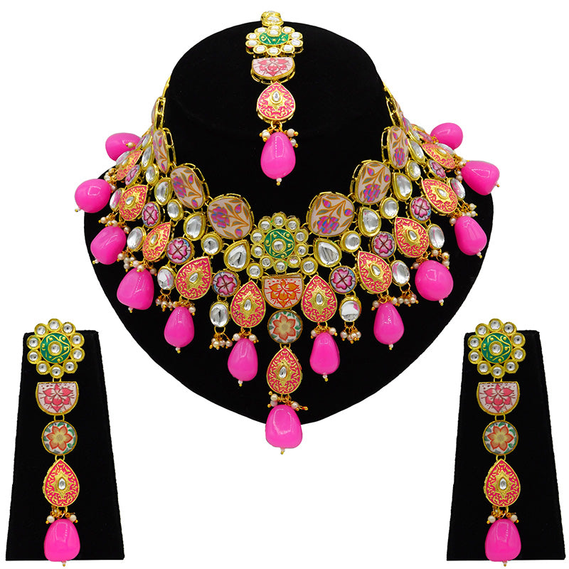 Kundan Floral Set (08-0448)
