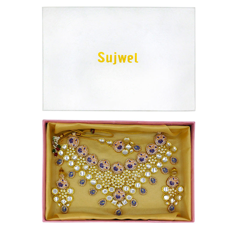 Kundan Floral Set (08-0455)