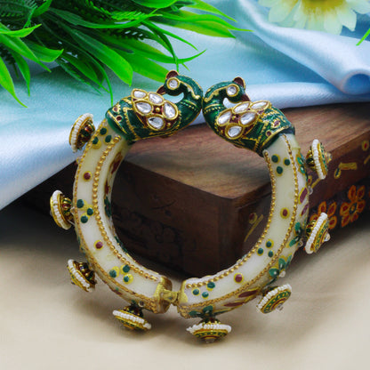 Kundan Meenakari kada for Woman - Free size (SUJ12-0101)