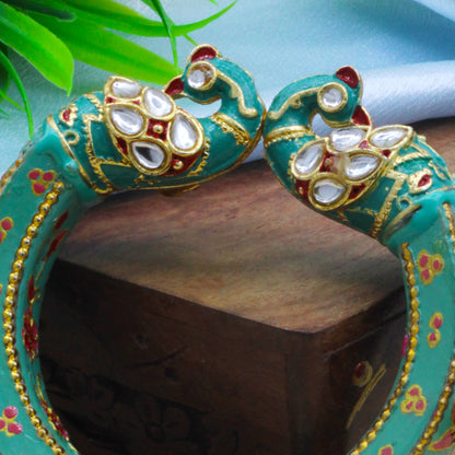 Kundan Meenakari kada for Woman - Free size (SUJ12-0101)