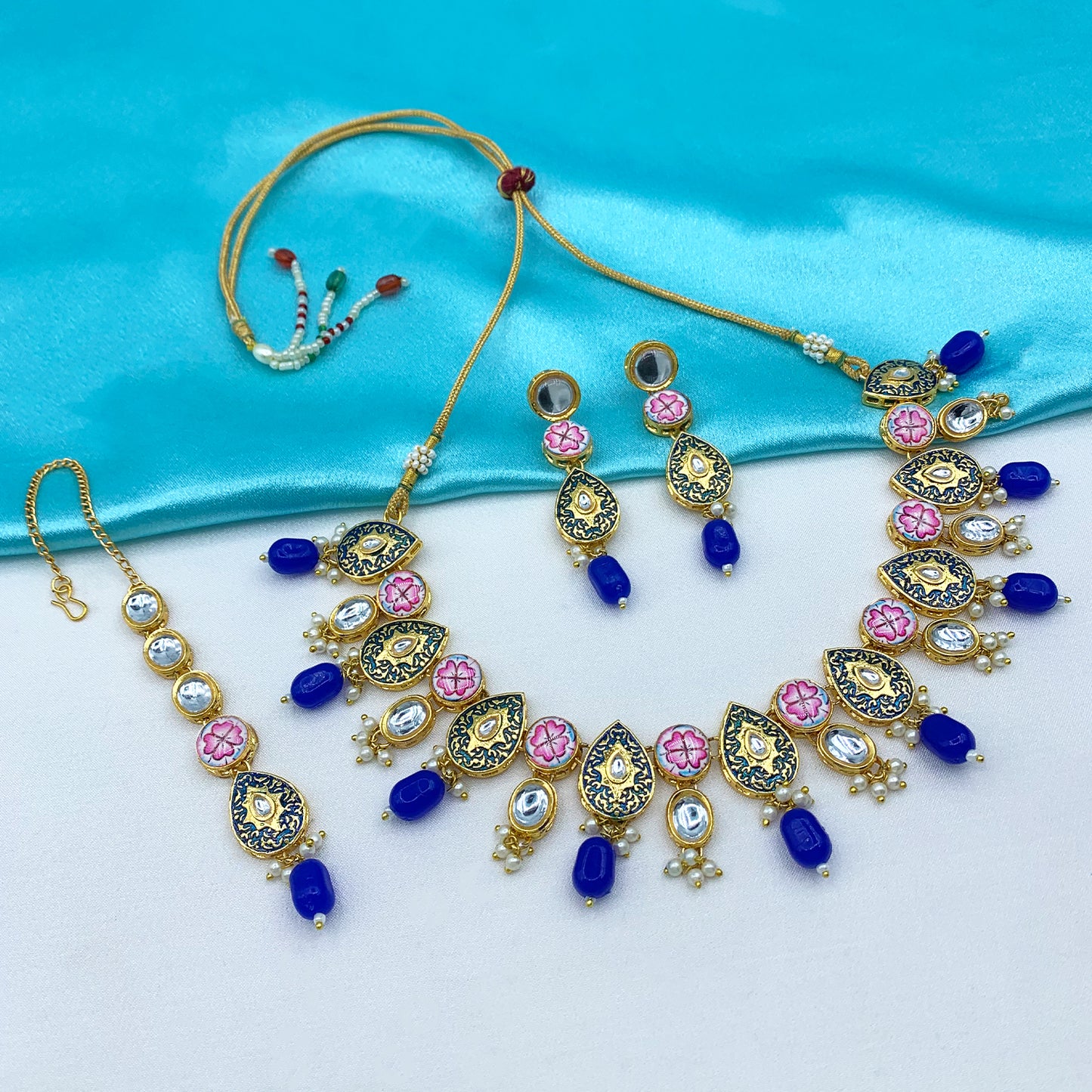 Kundan Jewellery Set (08-0543)