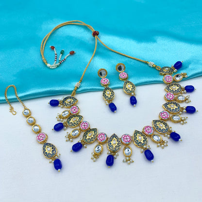 Kundan Jewellery Set (08-0543)