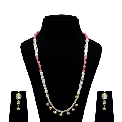 Sujwel Kundan Jewellery Set (08-0542)