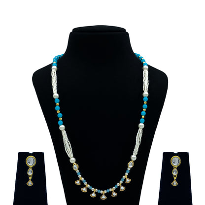 Sujwel Kundan Jewellery Set (08-0542)