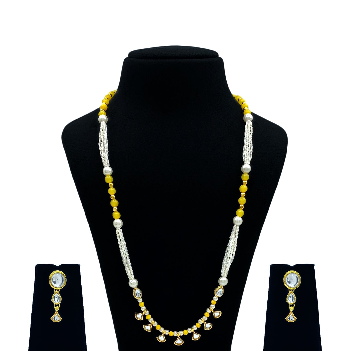 Sujwel Kundan Jewellery Set (08-0542)