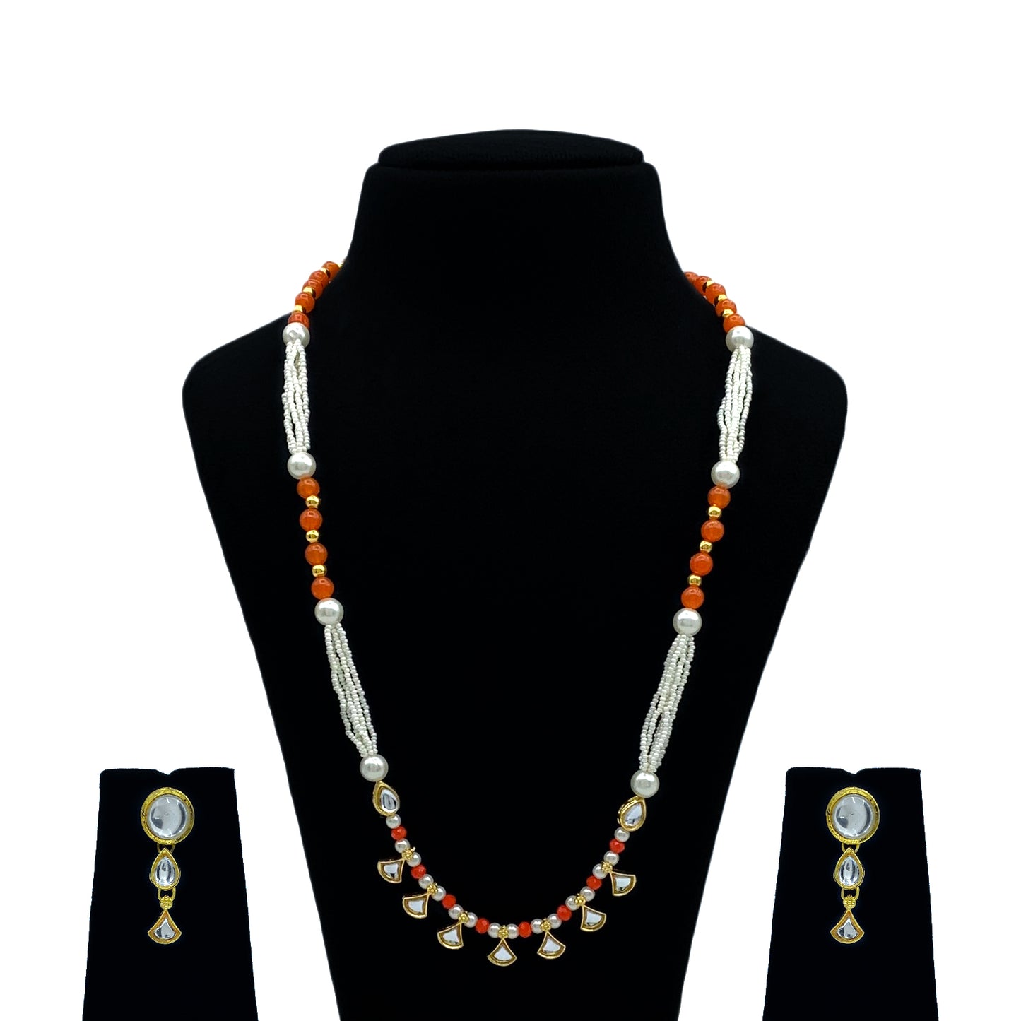 Sujwel Kundan Jewellery Set (08-0542)