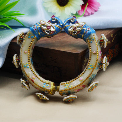Kundan Meenakari kada for Woman - Free size (SUJ12-0101)