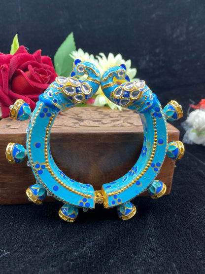 Kundan Meenakari kada for Woman - Free size (SUJ12-0101)